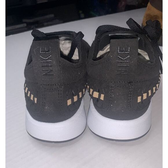 NIKE‎ Women's Dualtone Racer Woven Black/Tan Size 6 - Picture 11 of 14